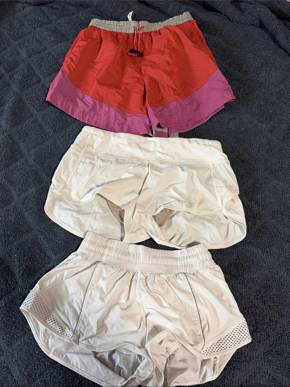 Lululemon shorts bundle of 3 size 4